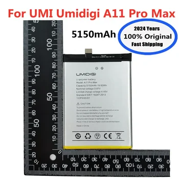 2024 Года Новый Оригинальный Аккумулятор UMI Для Umidigi A11 Pro Max A11Pro Max 5150 мАч Высококачественный Аккумулятор Bateria Быстрая Доставка