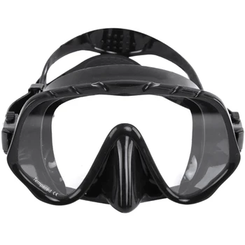 25UC Профессиональное снаряжение для подводного плавания, маска для дайвинга, Очки для дайвинга, Силиконовая Панорамная маска для дайвинга для взрослых, Очки для плавания