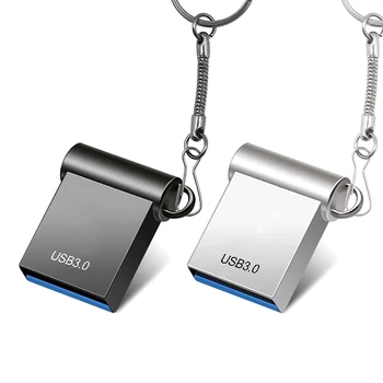 2ШТ 2 ТБ U Диск Memory Stick USB3.0 Флэш-накопитель Внешняя Память Автомобиля U Диск Портативный U Диск Серебристый