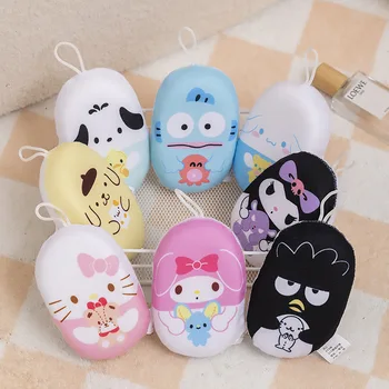 Hello Kitty Kuromi My melody Sanrio аниме мультяшный шарик для ванны креативная kawaii девчачье сердечко губка для ванны пенящаяся сеть оптовой продажи