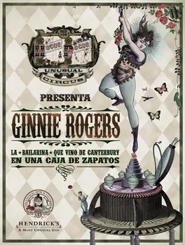 Hendrick's Gin Ginnie Rogers, металлическая ретро-вывеска/винтажная настенная доска /подарок для бара
