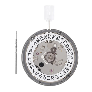 NH34 NH34A 3-значный календарь GMT Автоматический механизм высокоточный часовой механизм Аксессуары для часового механизма