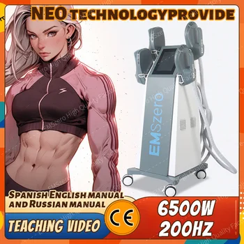 Neo 6500W NEO HI-EMT Тренажер для похудения, форма для наращивания мышечной массы EMSZero Одобрен CE