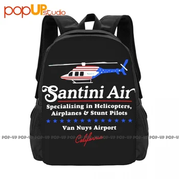 Santini Air, специализирующаяся на вертолетах, рюкзак большой емкости, винтажная сумка для обуви, персонализированная для бега на открытом воздухе