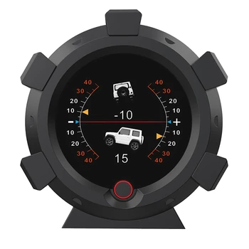 X95 Головной Дисплей HUD GPS Дисплей Скорости Автомобиля Инклинометр Универсальный Прочный