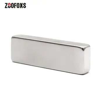 ZOOFOXS 1шт 60 x 20 x 10 мм N35 Блок Неодимовый магнит NdFeB Сильные редкоземельные магниты 60*20*10 мм
