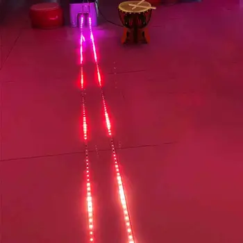Водяная лампа 12V водонепроницаемая красочная световая волна с голосовым управлением, барабанная лампа с ручным барабаном, атмосфера свадебных развлечений
