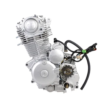 Двигатель ZONGSHEN CB250D-G Двигатель мотоцикла в сборе Запчасти для двигателя с воздушным охлаждением для велосипеда