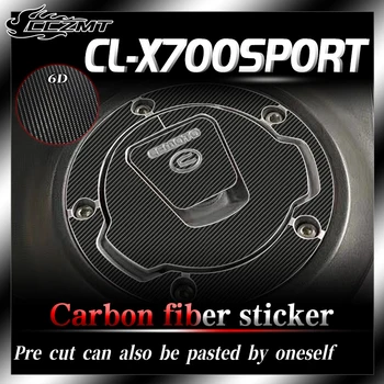 Для CFMOTO 700CLX 6D защитная наклейка из углеродного волокна для всего тела, защитная пленка против царапин, модификация украшения