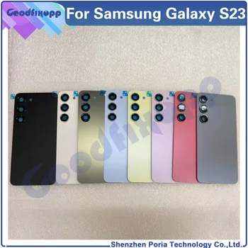 Для Samsung Galaxy S23 SM-S911 S911 Задняя Крышка Дверцы Корпуса Аккумуляторного Отсека Замена Запасных Частей