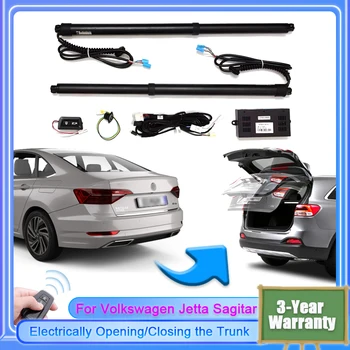 Для Volkswagen Jetta Sagitar 2018 ~ 2024 Комплект системы подъема задней двери автомобиля с электроприводом, автоматическое открывание задних ворот, автоматический подъем задней двери