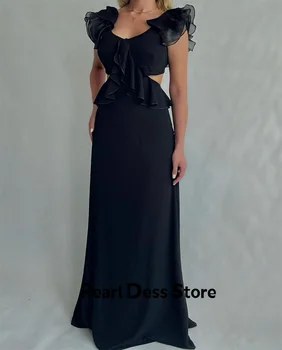 Женское модное плиссированное Итальянское шифоновое вечернее платье с обтягивающей подвеской, коктейльное вечернее платье для официальных мероприятий