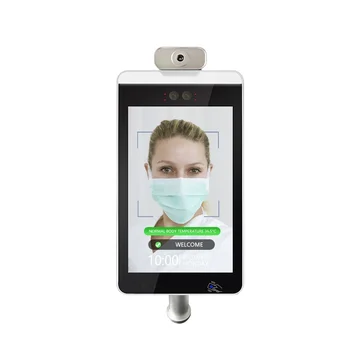 Заводское низкое moq сканер QR-кода для здоровья Системы контроля доступа машина для измерения температуры Камера распознавания лиц с искусственным интеллектом