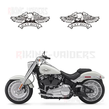 Изготовленные На Заказ Наклейки С Логотипом Eagle Наклейки С Топливным Баком Виниловые Наклейки Для Harley Softail Fat Boy