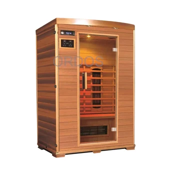 Индивидуальный современный кабинет для сауны ближнего инфракрасного диапазона на 1 человека, мини-деревянная сауна с сухим паром