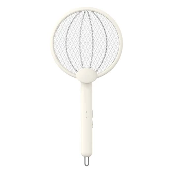 Лампа для борьбы с комарами USB Перезаряжаемая Электрическая Складная ракетка от комаров Swatter DC3000V Репеллент для наружного