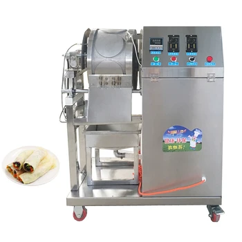 Машина для выпечки Спринг-роллов Автоматическая Коммерческая машина для выпечки Спринг-роллов Производитель Машина для приготовления жареной утки, торта, Тортильи