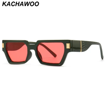 Модные женские солнцезащитные очки Kachawoo кошачий глаз, голубые леопардовые квадратные солнцезащитные очки для мужчин, уличное украшение, унисекс, европейский стиль