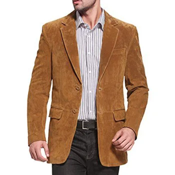 Мужская замшевая куртка Удобная повседневная модная приталенная куртка Самый продаваемый продукт 2023 Мужские куртки Мужские зимние пальто