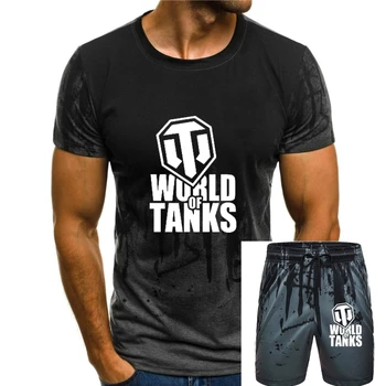 Мужские Футболки World of Tanks с круглым вырезом, Уникальный Пользовательский Узор, Крутая Мужская Игровая футболка Высшего Качества, Мужская Футболка, Распродажа Одежды