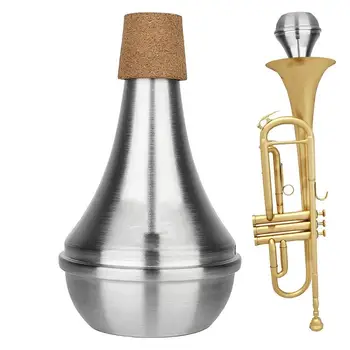 Немой звук трубы Портативный немой звук трубы для воспроизведения классической музыки Аксессуары для детей, женщин, мужчин, начинающих профессионалов