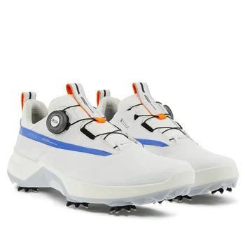 Новая брендовая мужская обувь для гольфа из натуральной кожи, уличные тренировочные кроссовки для гольфа, удобная спортивная обувь для игры в гольф, женская обувь для гольфа
