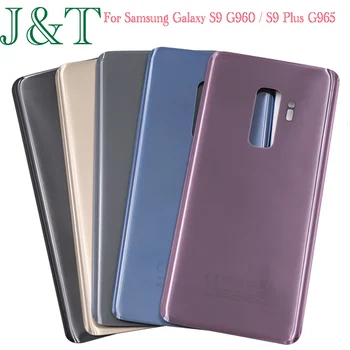 Новинка Для Samsung Galaxy S9 G960/S9 Plus G965 SM-G965F Задняя Крышка Батарейного Отсека Задняя Дверь 3D Стеклянная Панель Корпус Чехол Клейкая Замена