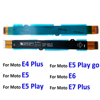 Оригинальная Основная Плата Разъем Материнской Платы Гибкий Кабель Для Motorola Moto E4 E5 Play go E6 E7 Plus E2020