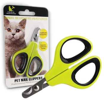 Портативные профессиональные Кусачки для ногтей для собак, Ножницы для ногтей для домашних кошек, Кусачки для ногтей Оптом