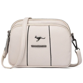 Роскошная Брендовая Дизайнерская Кожаная сумка через плечо 2023, высококачественные сумки-мессенджеры, модная Маленькая сумка через плечо для женщин Sac A Main