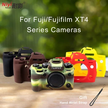 Силиконовый чехол Резиновый Чехол для камеры Fujifilm X-T4 Fuji XT4 Защитный чехол для Fujifilm XT4 Fuji X-T4