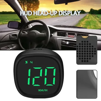 Универсальный автомобильный GPS-спидометр 65x60x40 мм, электронный компас, бортовые часы, электронный компас