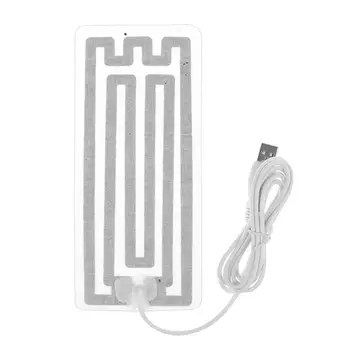 Электрические нагреватели ткани 5 В, Равномерный нагрев USB-пленки Для холодных дней, Электронные товары для Перчаток, одежды, майки, Стельки