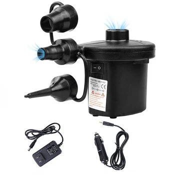 Электрический Воздушный насос Надувной Насос (Штекер EU /US Plug/UK Plug) С Автомобильным зарядным устройством Портативный Надувной Матрас Быстрого Наполнения Надувная Игрушка